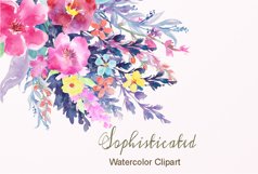 Watercolor Flower Collection Sophisticated Product Image 1