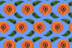 12 Seamless colorful FLOWER patterns bundle. Digital Paper Product Image 7