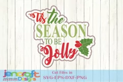 Tis the Season Merry Christmas Design SVG Christmas svg Product Image 2