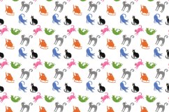 Color cats stikers+ Pattern Product Image 3