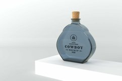 Cowboy Bottle Mockup Product Image 1