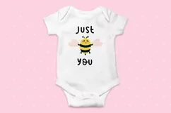 Just Bee You SVG, Bee SVG, Bumble Bee SVG, Quote SVG, Baby Product Image 2
