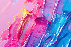 Vibrant Abstract Oil Paint Background Wallpaper Product Image 1