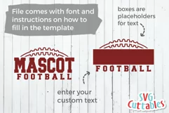 Football SVG | Football Template 008 | Shirt Design Product Image 5