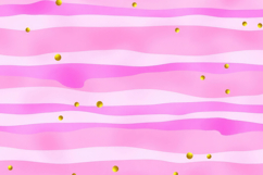 Pink Lines With Gold Confetti Background Product Image 1