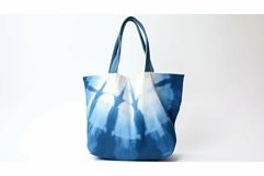 canvas blue white tie dye Product Image 1