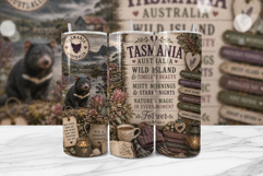 Tasmania Wild Island Tumbler Wrap PNG Product Image 1