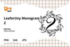 Leafertiny Monogram Product Image 1