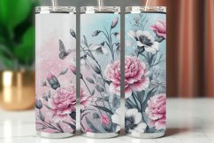 Spring Tumbler Wrap 20 oz - peony Product Image 1