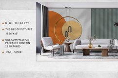 Modern Abstract Art Wallpaper Pattern Background Product Image 2
