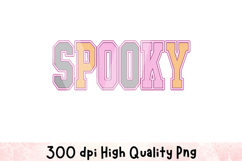 Spooky Clipart Sublimation PNG | Halloween Png Product Image 1