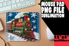 Timeless Mouse Pad Designs Sublimation, 3D Xmas Product Image 1
