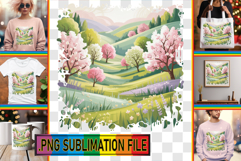 Sweet TSHIRT Magic Ideas PNG, Spring Product Image 1