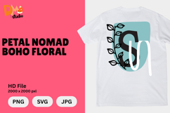 Petal Nomad Boho Floral Monogram Product Image 1