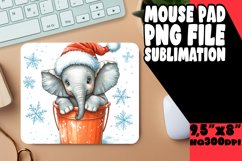 Bright MOUSE PAD Artistic PNG, Xmas Product Image 1