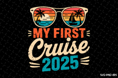 My first Cruise 2025 SVG Design | Summer | SVG Cut files Product Image 1