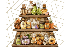Halloween Fairy House Clipart PNG, Spooky Cottage Art Product Image 5