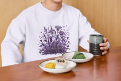 Summer Lavender Meadow Clipart Product Image 6