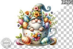 Easter Gnome Sublimation - Clipart PNG Design Product Image 1