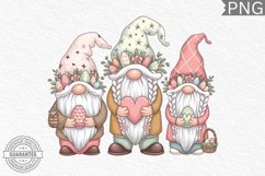 Easter Gnome Sublimation - Clipart PNG Bundle Product Image 4