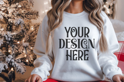 Christmas Gildan 18000 Heavy Blend Crewneck Sweatshirt Mocku Product Image 1