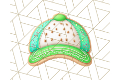 Baseball Cap Cookie Clipart PNG, Fun Hats in Cute Styles Png Product Image 5