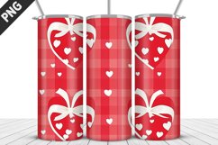 Lovely Hearts Tumbler Design | Valentine&#039;s Day Tumbler Wrap Product Image 2