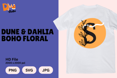 Dune &amp; Dahlia Boho Floral Monogram Product Image 1