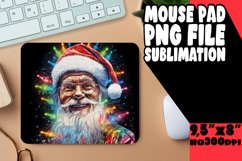 Enchanting Snowman Art Mouse Pad PNG Design Product Image 1