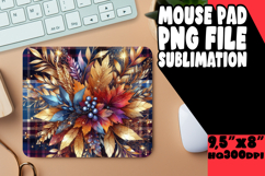 Unique MOUSE MAT Gift Ideas, Autumn Flower Product Image 1