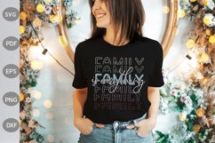 Family Is Everything SVG Design Product Image 1