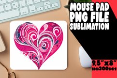 Eternal Love Sublimation Mouse Mat Product Image 1