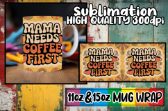 Splendid days sublimation mug wrap, Mother's Day Product Image 1