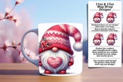 Joyful 15oz Mug Wrap Png Artwork , Gnomes Product Image 1