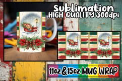Refreshing days sublimation print wrap, Christmas Product Image 1