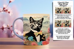 Cozy Cat-Inspired Mug Wrap Duo Product Image 1