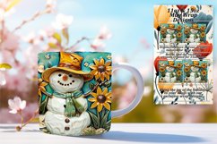 Sunny Snowman Sparkle: Christmas Sublimation Product Image 1