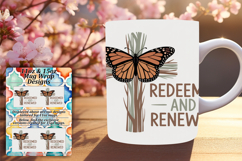 Sleek 11oz Mug Wrap Png Artwork , Religious Product Image 1