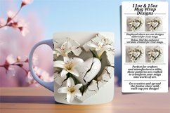 Love's Celebration: Heart Hole Mug Sublimation Product Image 1