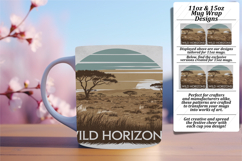 Gorgeous 15oz Mug Wrap Png Design , Adventure Product Image 1