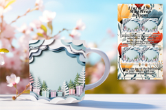 Gift 11oz Mug Wrap Png Artwork , Christmas Product Image 1
