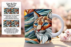 Flawless 11oz Mug Wrap Png Artwork , Animals Product Image 1