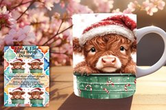 Gorgeous 11oz Mug Wrap Png Artwork , Christmas Product Image 1