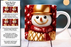 Christmas Mug Transformation: 3D Inflated Puff Product Image 1