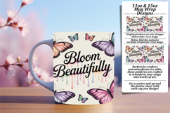 FRESH 15oz Mug Wrap PNG Design , Girl Quote Product Image 1