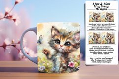Charming Watercolor Critters &amp; Blooms Wraps 11oz/15oz Product Image 1