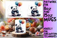 Birthday Critters Extravaganza Mug Wrap Product Image 1