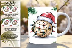 Creative 11oz Mug Wrap Png Design , Holiday Product Image 1