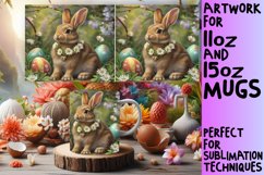 Springtime Splendor: 3D Mug Wrap Sublimation - Easter Product Image 1