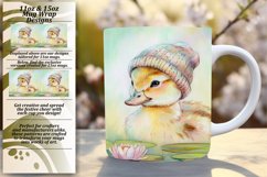 Creative 11oz Mug Wrap Png Design , Animals Product Image 1